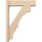 Ekena Millwork 5 1/2-in W x 20-in D x 28-in H Balboa Block Rough Cedar Woodgrain TimberThane Outlooker, Primed Tan OUTUR055X20X28BOA44RCPR - alternate 6